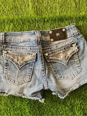Miss Me Denim Jeans Shorts